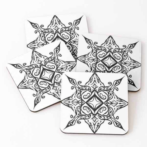 Item preview, Harmony Within: Monochrome Mandala designed and sold by Drake Lewdly.