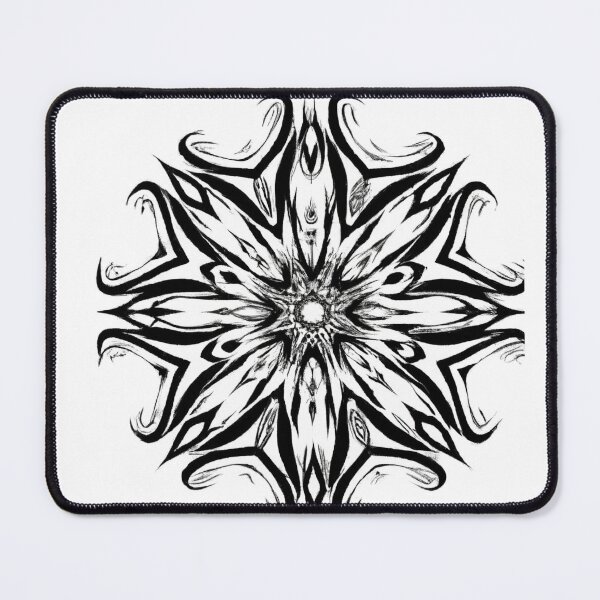 Item preview, Intricate Monochrome Mandala designed and sold by Drake Lewdly.