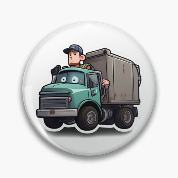 Item preview, Hank And Trash Truck designed and sold by YankiMedusa.