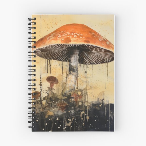 Item preview, Encaustic wax and watercolor flower, fungi and grasses 27 designed and sold by EmilyDayDreams.