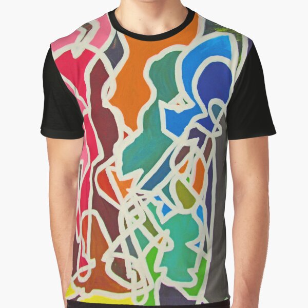 Silhouette Dance Graphic T-Shirt