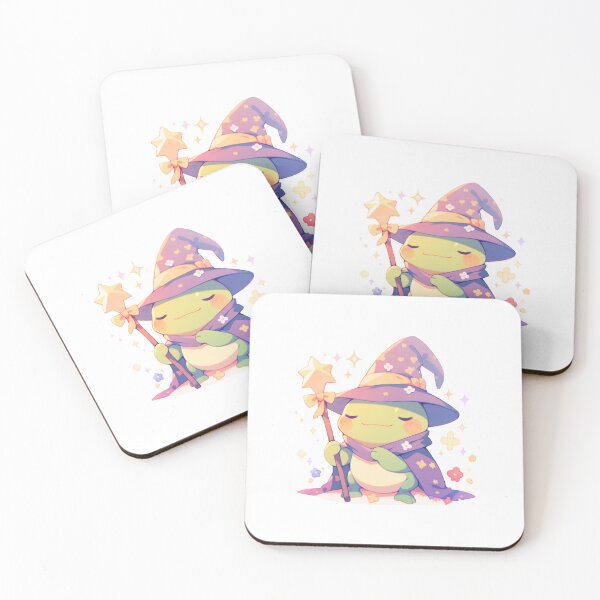 Item preview, Cute Kawaii Froggy Wizard Frog designed and sold by CozyKawaiiArt.