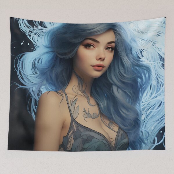 Item preview, Whispers of the Celestial Waves designed and sold by oanaunciuleanu.