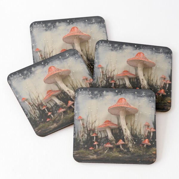 Item preview, Encaustic wax and watercolor flower, fungi and grasses 28 designed and sold by EmilyDayDreams.