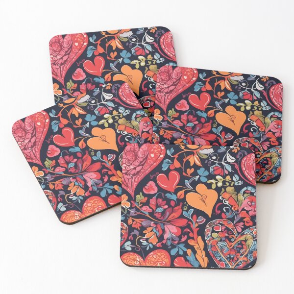Item preview, Colorful Hearts designed and sold by aurahealing.