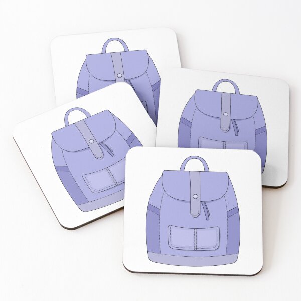 Item preview, Cute simple blue backpack designed and sold by OM-lova.