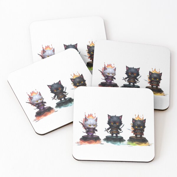 Item preview, Ninja cat, cat warriors ,samurai cat,brave cat, cute ninja cat, mamma's cat, japanese samurai cat, super hero cat, vintage ninja cat, vintage cat, gifts for her designed and sold by Cat-culture-art.