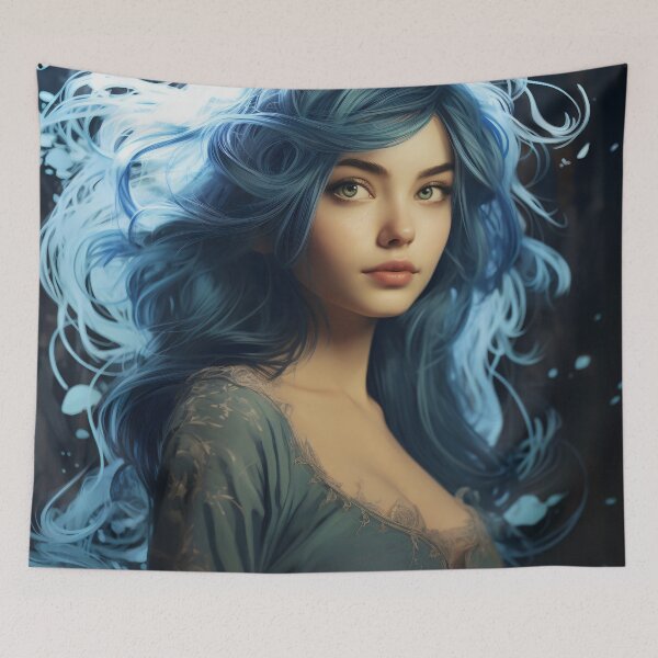 Item preview, Whispers of the Celestial Waves designed and sold by oanaunciuleanu.