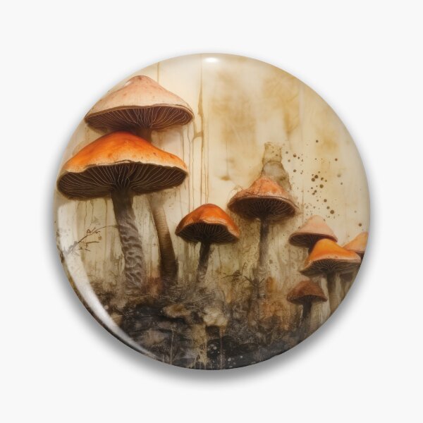 Item preview, Encaustic wax and watercolor flower, fungi and grasses 29 designed and sold by EmilyDayDreams.