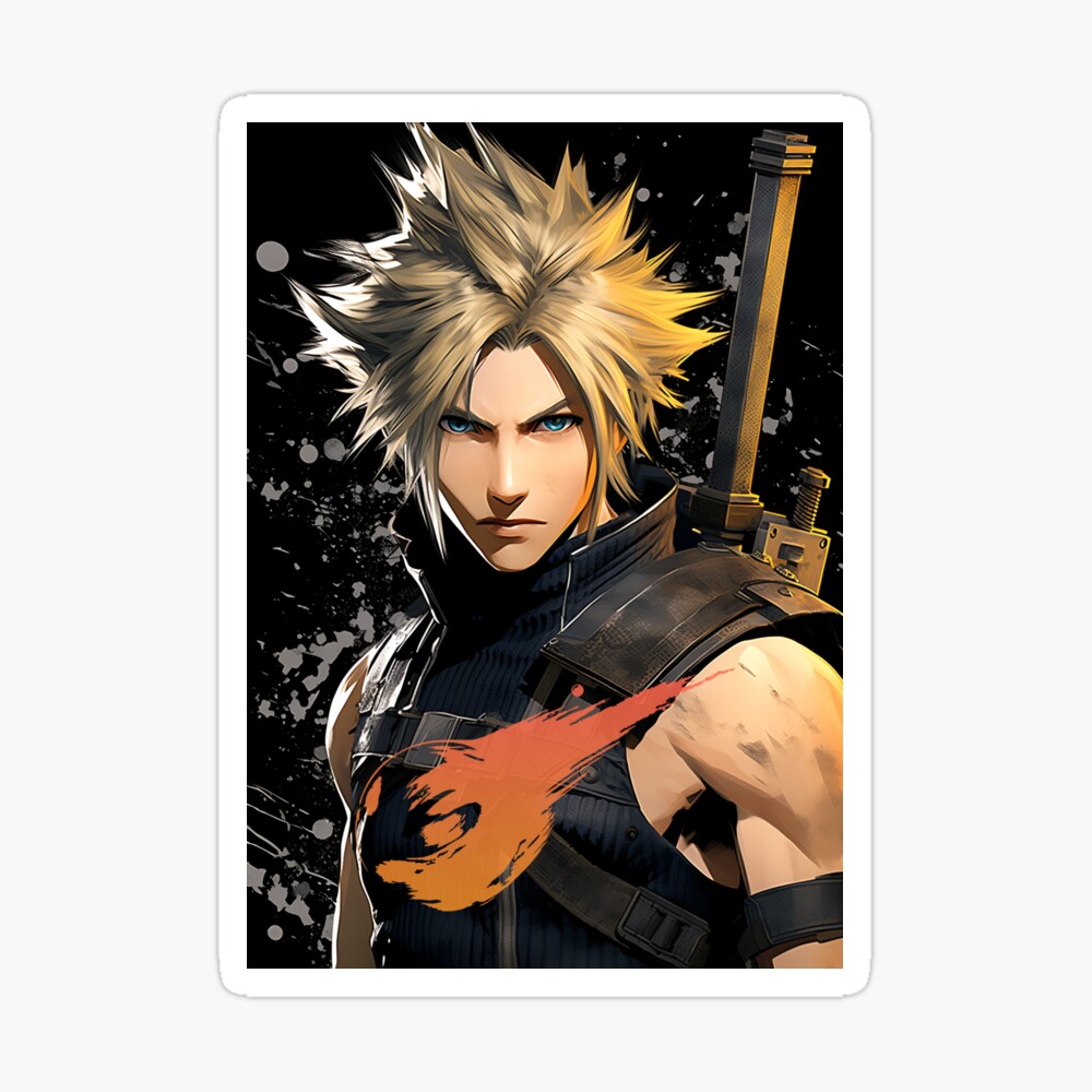 Final Fantasy VII Rebirth Cloud Strife Fanart