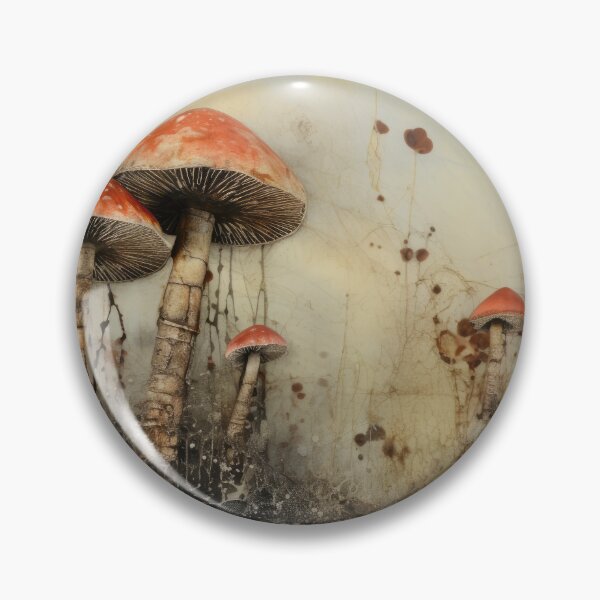 Item preview, Encaustic wax and watercolor flower, fungi and grasses 30 designed and sold by EmilyDayDreams.
