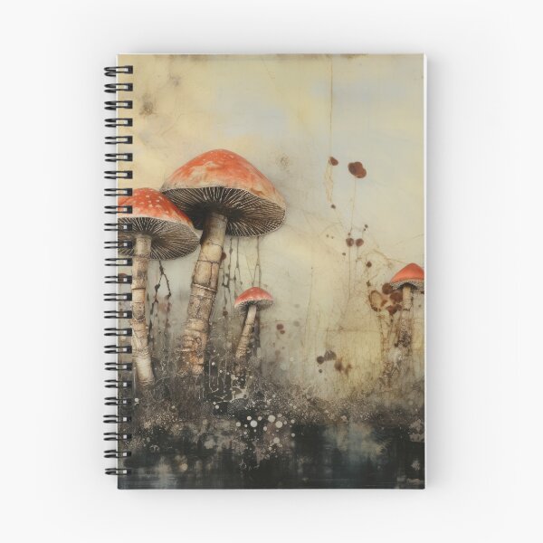 Item preview, Encaustic wax and watercolor flower, fungi and grasses 30 designed and sold by EmilyDayDreams.
