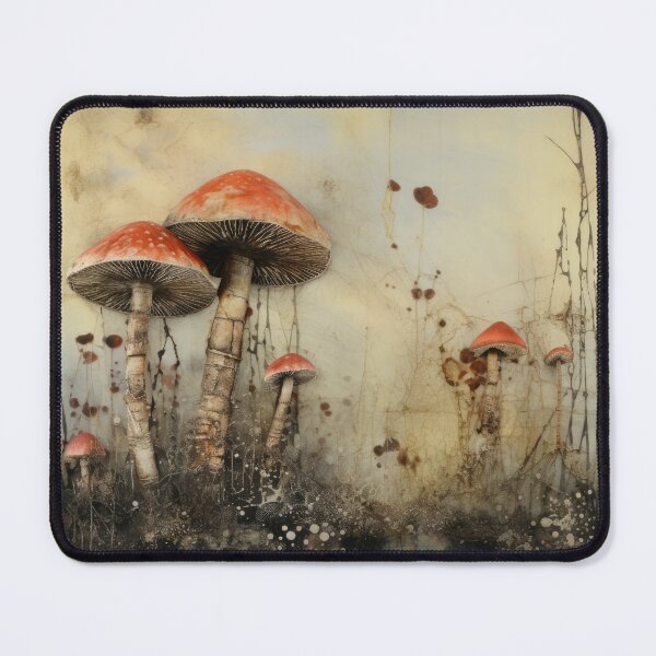 Item preview, Encaustic wax and watercolor flower, fungi and grasses 30 designed and sold by EmilyDayDreams.