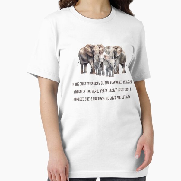 Item preview, Inspirational Quote Elephant Design designed and sold by CheekyChimpCo.