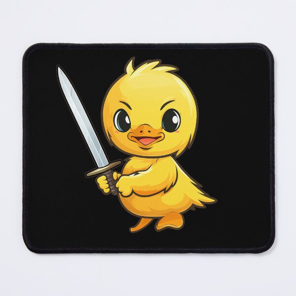 Item preview, Tiny Duck with knife designed and sold by LudwikeArts.