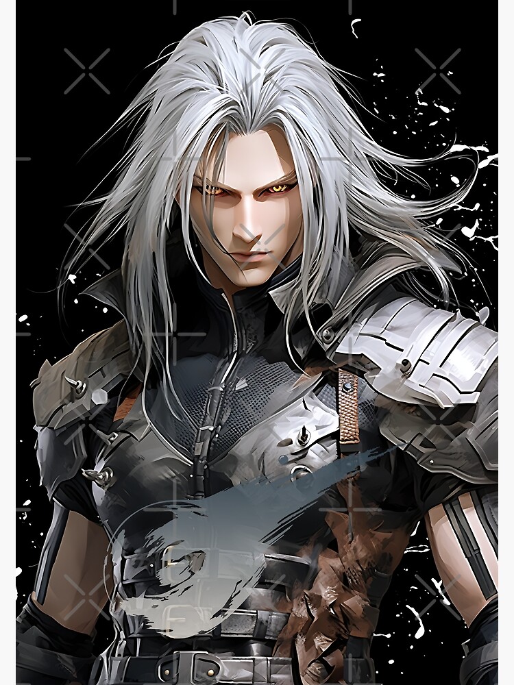 Final Fantasy VII Rebirth Sephiroth Fanart | Art Print