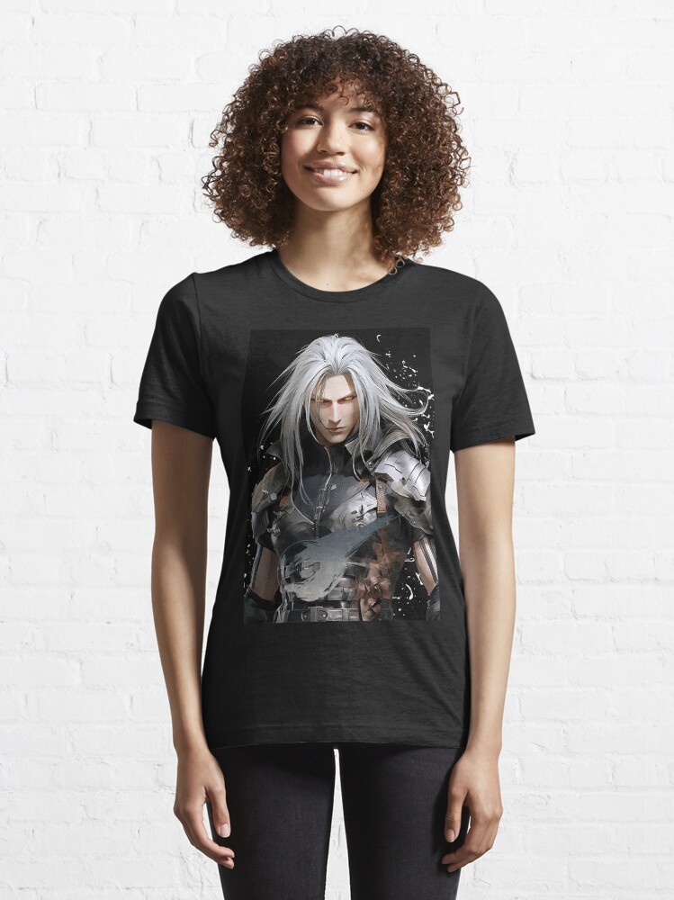 Final Fantasy VII Rebirth Sephiroth Fanart | Essential T-Shirt