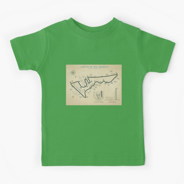 Circuit of the Americas (Parchment) | Kids T-Shirt