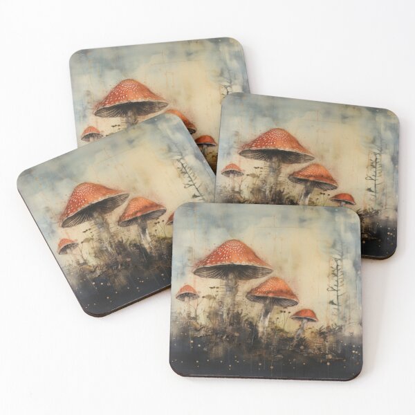 Item preview, Encaustic wax and watercolor flower, fungi and grasses 31 designed and sold by EmilyDayDreams.