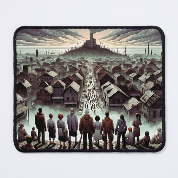 Item preview, Panoramic view of a zombie city designed and sold by Last-Train.