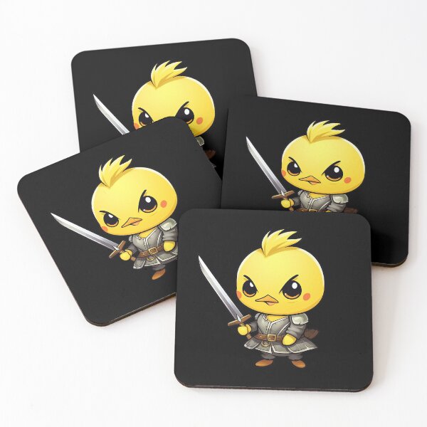 Item preview, Tiny Duck with knife designed and sold by LudwikeArts.