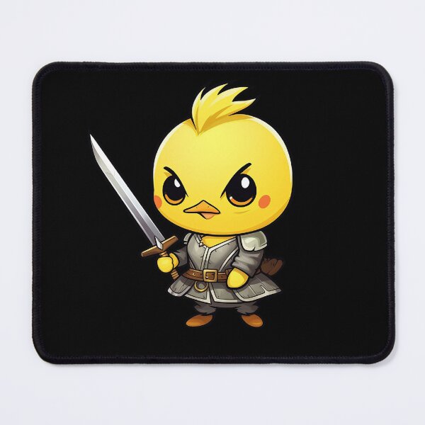 Item preview, Tiny Duck with knife designed and sold by LudwikeArts.