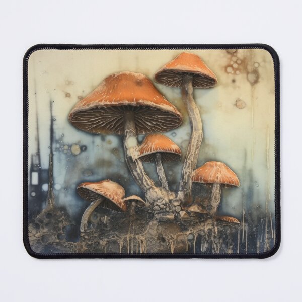 Item preview, Encaustic wax and watercolor flower, fungi and grasses 32 designed and sold by EmilyDayDreams.
