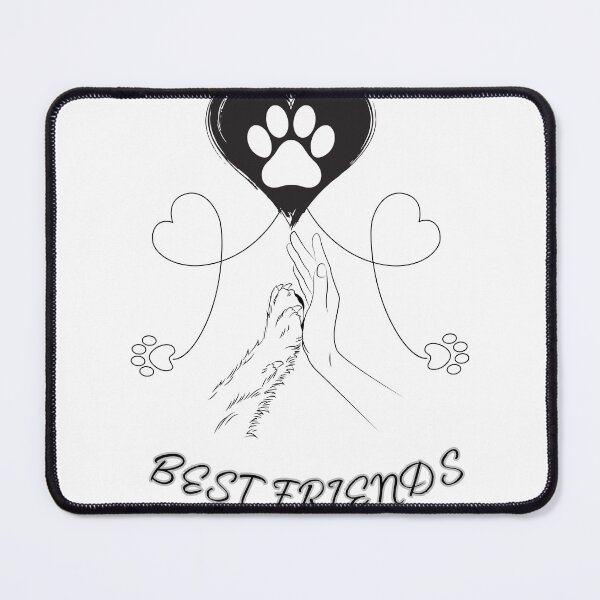 Item preview, Drawstring Bags: Best frineds, animal lovers designed and sold by NiksFairyStore.