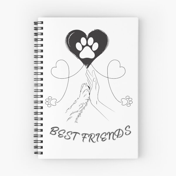 Item preview, Spiral notebook white designed and sold by NiksFairyStore.