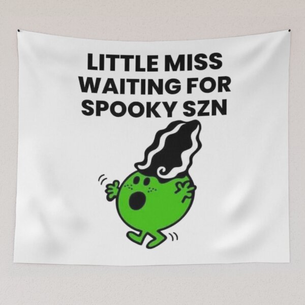 Item preview, Little Miss Waiting for Spooky SZN designed and sold by Harsh Katariya.