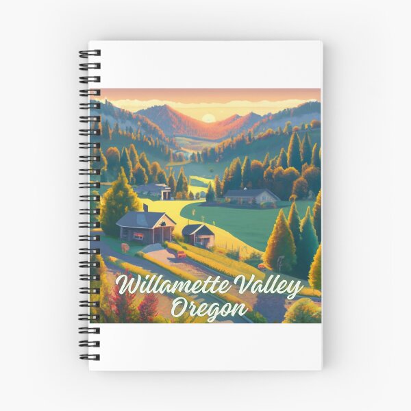 Item preview, Valle de Willamette Oregón designed and sold by OregonsOwn.