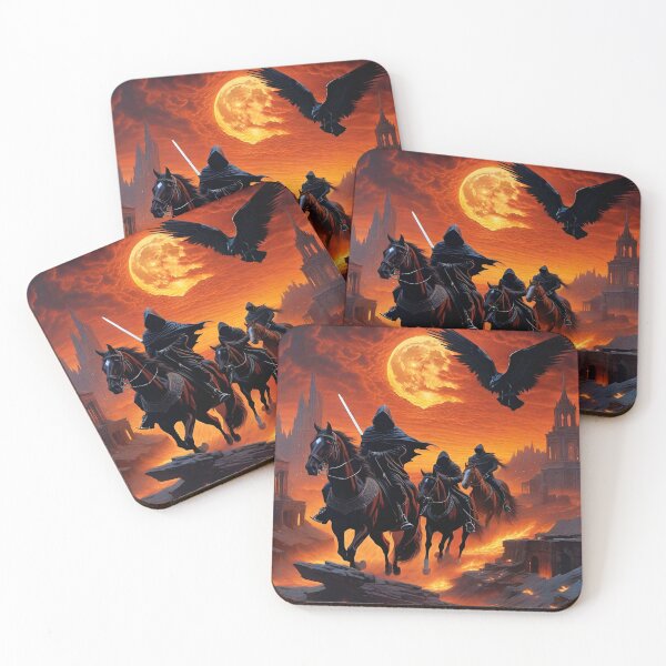 Item preview, Apocalyptic Wraith Riders - Dark Fantasy Nightmare 109 designed and sold by Benito Del Ray.