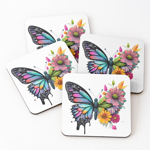 Item preview, Metamorphora Butterfly Nature Branches Flowers Watercolor Life designed and sold by sadedream.