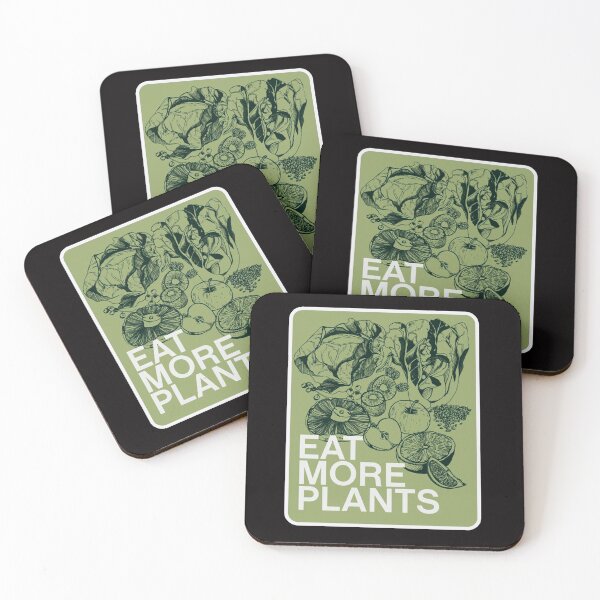 Item preview, eat more plants designed and sold by Ratatatts.