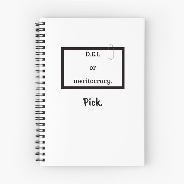 Item preview, D.E.I. or Meritocracy designed and sold by SICK-Store.