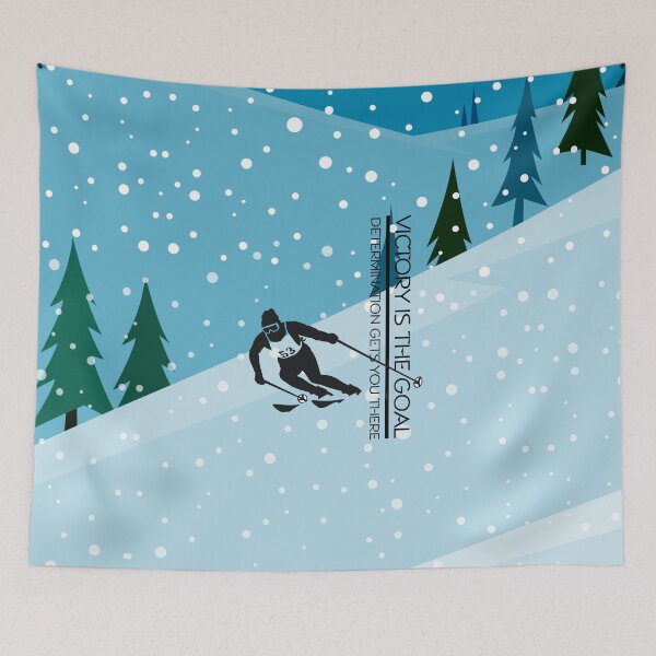 Item preview, Victory Goal Ski designed and sold by teepossible.