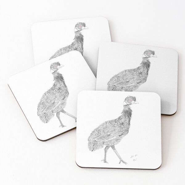 Item preview, Crested Guineafowl  designed and sold by chrisnature.