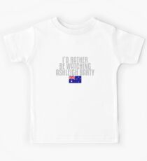 Ich würde lieber Ashleigh Barty beobachten Kinder T-Shirt