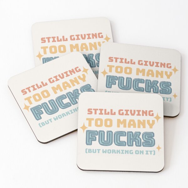 Item preview, Working On It - No Fucks Left designed and sold by StuckOnGood.
