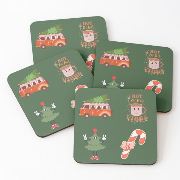 Item preview, Retro Vintage Groovy Trendy Cute Christmas Holiday  designed and sold by CapturedByeJ.