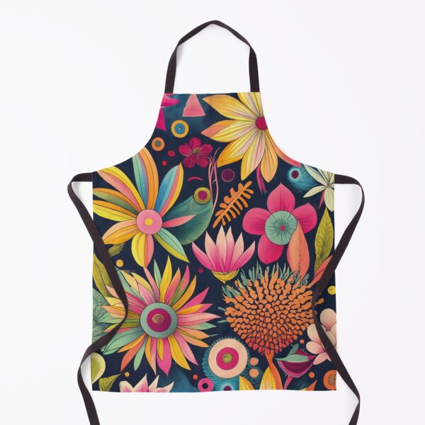 Item preview, Floral, fantastic, colorful tile, pattern designed and sold by LuckyFamily.