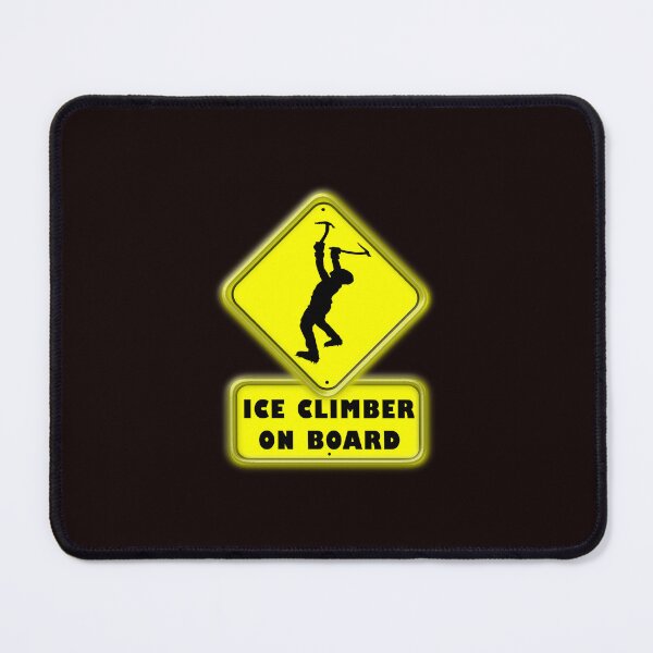 Item preview, ICE CLIMBER ON BOARD designed and sold by edelwdavid.