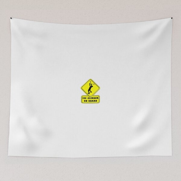 Item preview, ICE CLIMBER ON BOARD designed and sold by edelwdavid.