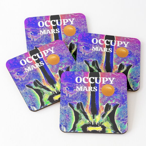 Item preview, Occupy Mars Illustration by SoulArtSara  designed and sold by SoulArtSara.
