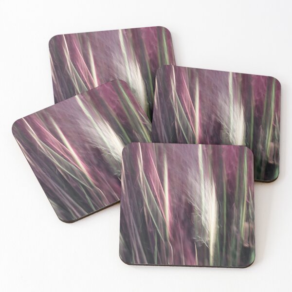 Item preview, Brilliant White Grass with Purple Grass Behind designed and sold by SunlitColors.