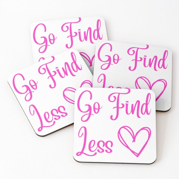 Item preview, Go Find Less designed and sold by jzthecatlady.