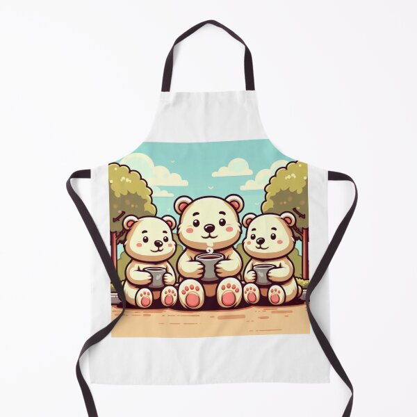 Item preview, Bears drinking coffee designed and sold by Giobar22.