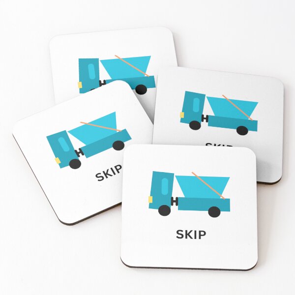 Item preview, skip truck blue theme v2 designed and sold by fishpressink.