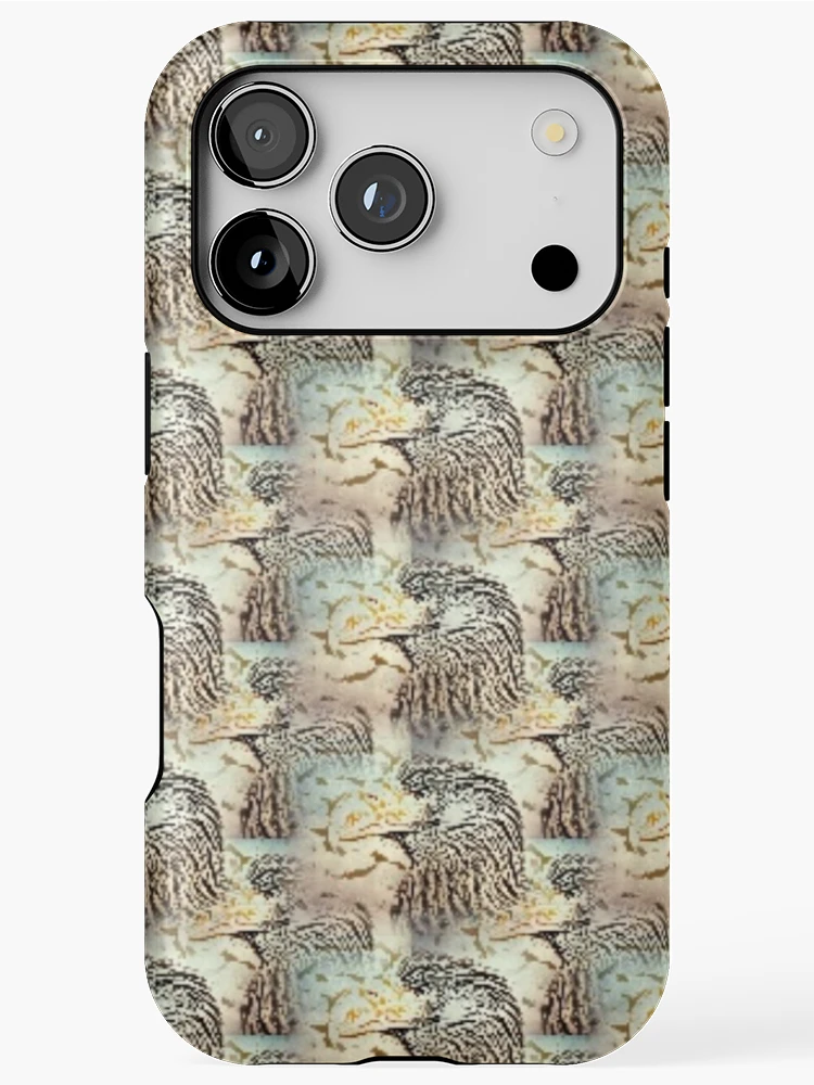 Thumbnail 1 of 4, iPhone Case, Eagle Array Pattern designed and sold by Poetic Patterns Studio.