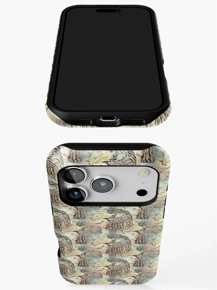 Thumbnail 3 of 4, iPhone Case, Eagle Array Pattern designed and sold by Poetic Patterns Studio.
